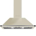 KT100PE Smeg Victoria 100cm Chimney Cooker Hood - Cream
