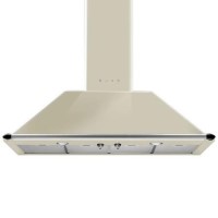 Smeg Victoria 110cm Chimney Cooker Hood - Cream