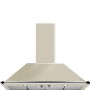 GRADE A3 - Smeg KT110PE Traditional Style 110cm Chimney Cooker Hood With Rail Cream