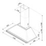 Smeg Victoria 110cm Chimney Cooker Hood - Cream