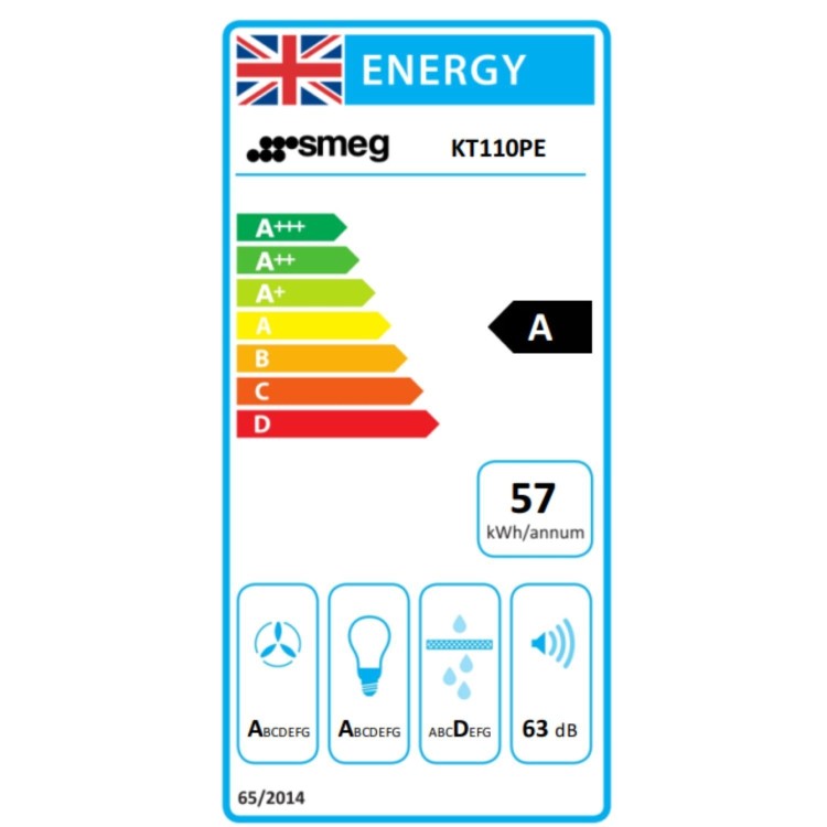 Smeg Victoria 110cm Chimney Cooker Hood - Cream