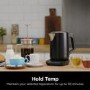 Ninja KT200UK 1.7L Perfect Temperature Kettle  Black  Fast Boil & Precise Temperature Control