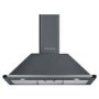 Smeg Victoria 90cm Chimney Cooker Hood - Slate Grey