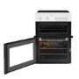 Beko 60cm Twin Cavity Electric Cooker - White