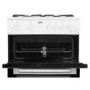 Refurbished Beko KTG611W 60cm Double Cavity Gas Cooker White