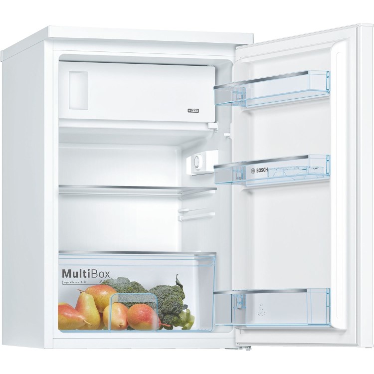 Bosch Series 2 120 Litre Under Counter Freestanding Fridge With Icebox - White