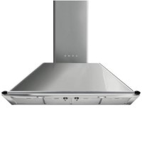 Smeg Victoria 110cm Chimney Cooker Hood - Stainless Steel