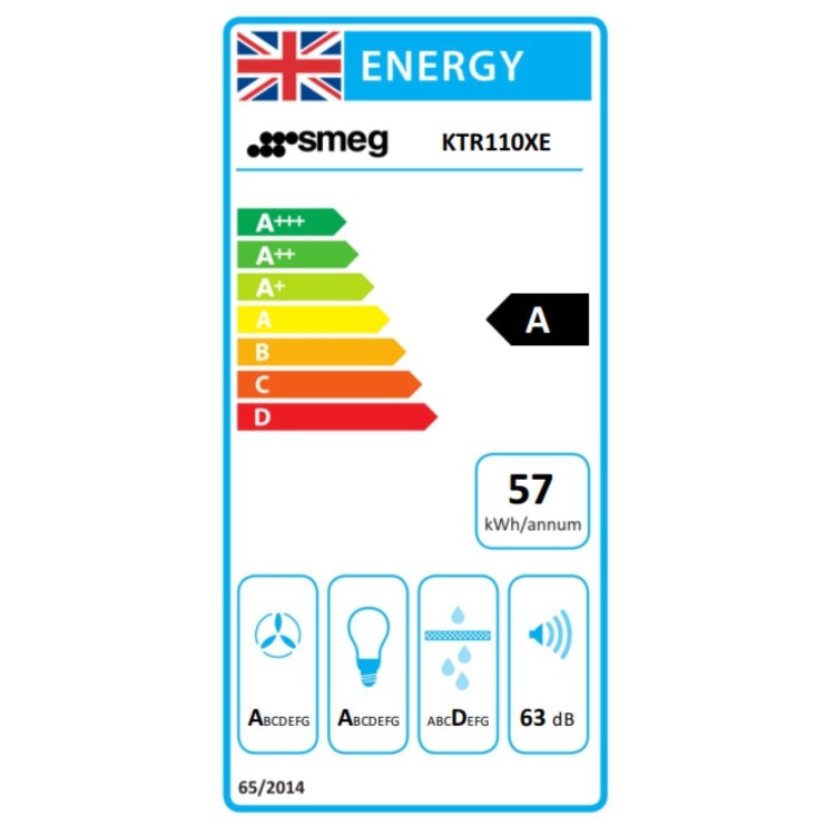 Smeg Victoria 110cm Chimney Cooker Hood - Stainless Steel