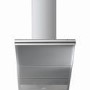 Smeg KTS75C Linea 76cm Angled Cooker Hood Stainless Steel And Silver Glass
