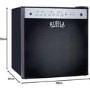 Kuhla Amplifier 45 Litre Table Top Fridge - Black