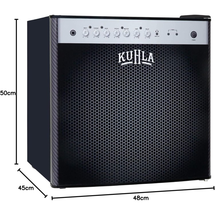 Kuhla Amplifier 45 Litre Table Top Fridge - Black