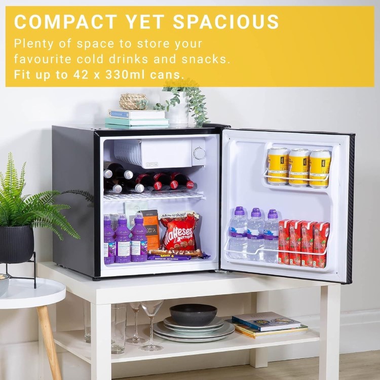 Kuhla Amplifier 45 Litre Table Top Fridge - Black