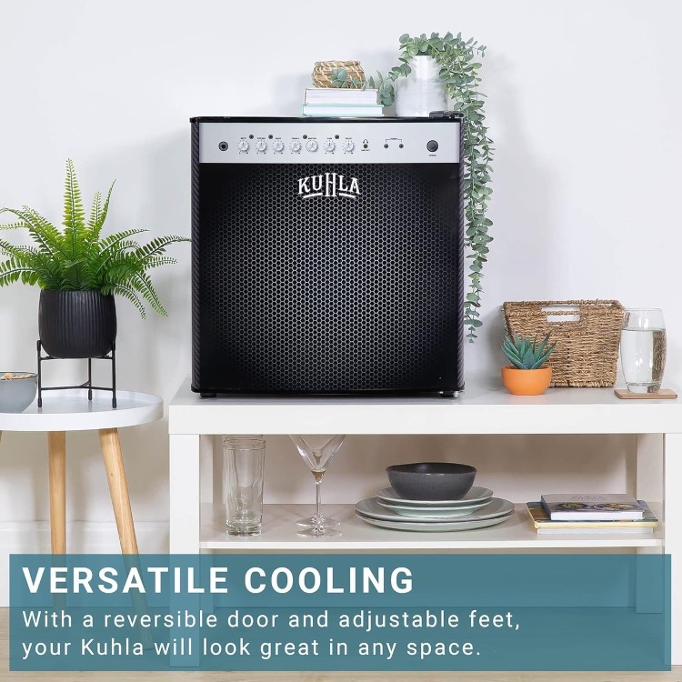 Kuhla Amplifier 45 Litre Table Top Fridge - Black