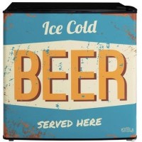 Kuhla Vintage Beer 45 Litre Table Top Fridge - Black