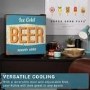 Kuhla Vintage Beer 45 Litre Table Top Fridge - Black