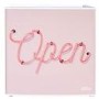Kuhla Pink Open Sign 45 Litre Table Top Fridge - White