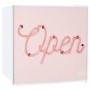Kuhla Pink Open Sign 45 Litre Table Top Fridge - White