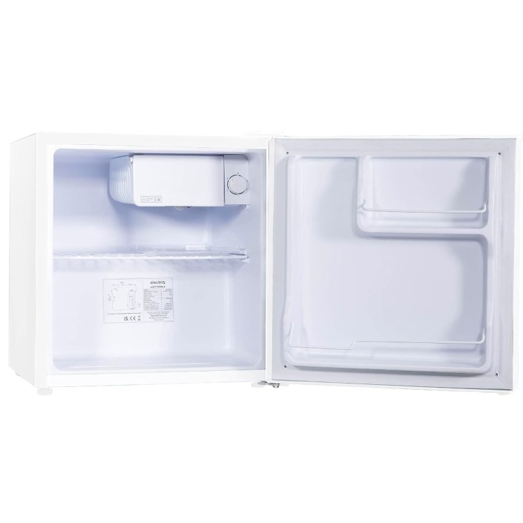 Kuhla Pink Open Sign 45 Litre Table Top Fridge - White