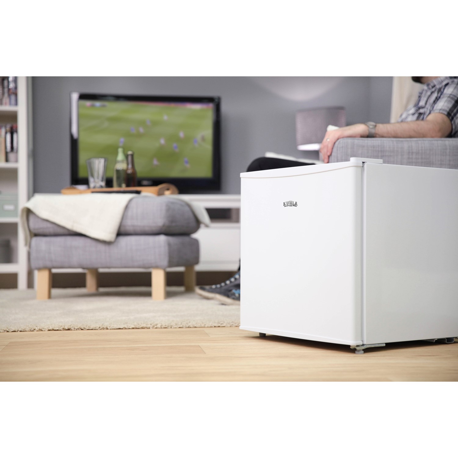 Kuhla KTTF4GB White Table Top Fridge Appliances Direct