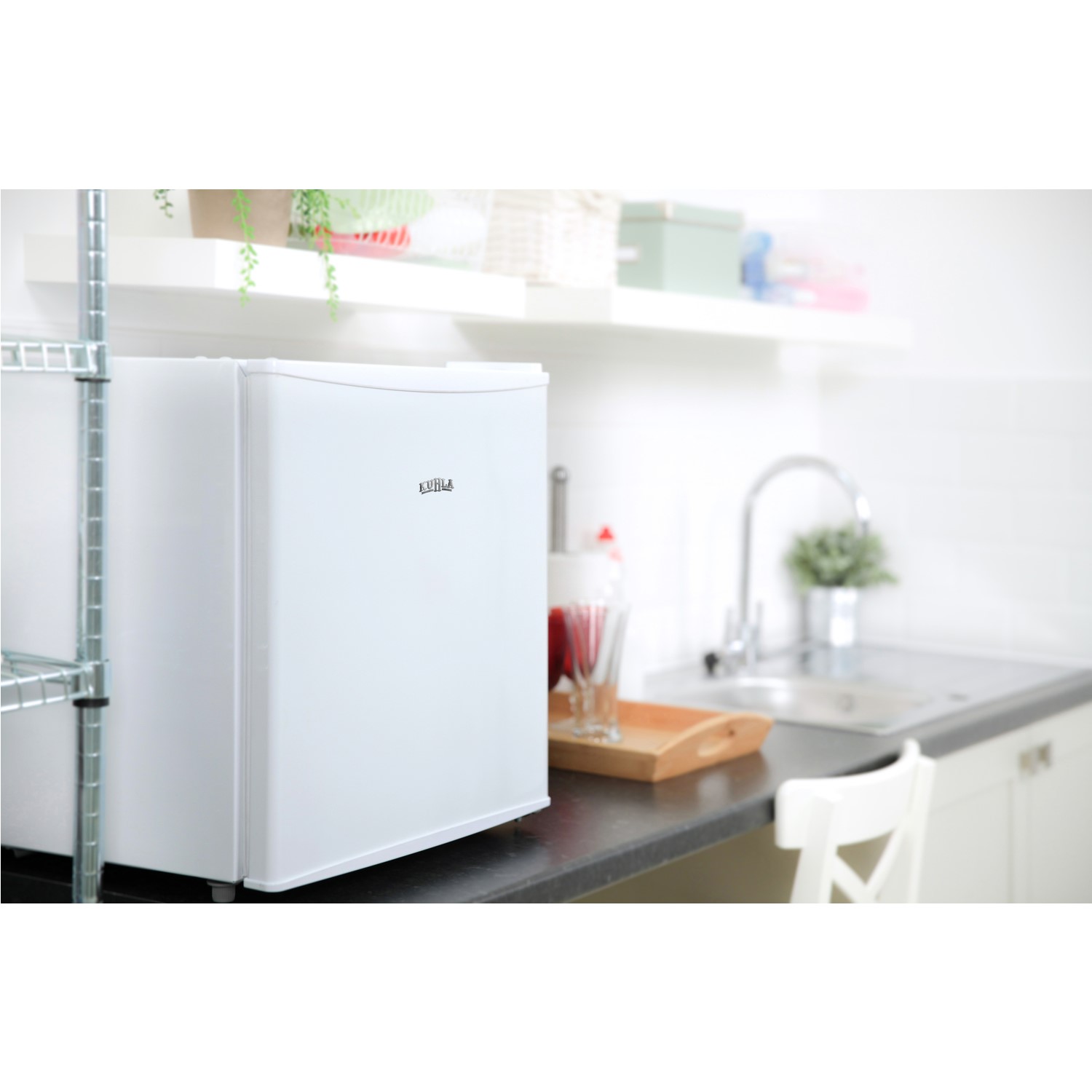 Kuhla KTTF4GB White Table Top Fridge Appliances Direct