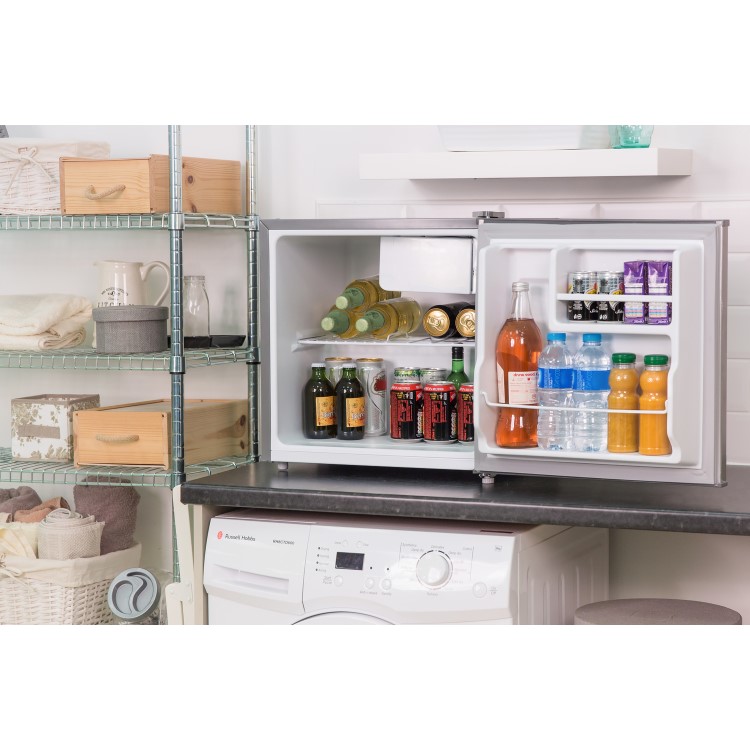 Kuhla KTTF4SSGB Stainless Steel Effect Table Top Fridge