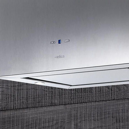 Elica KUADRA_ISLAND_60 Kuadra 60cm Island Hood in Stainless Steel