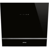 Smeg 60cm Angled Cooker Hood - Black