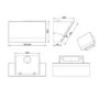 Smeg 60cm Angled Cooker Hood - Black