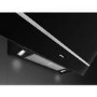 Refurbished Smeg KV28N 80cm Angled Chimney Cooker Hood Black