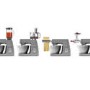 Kenwood KVC5100S 4.6L Chef Elite Stand Mixer - Silver