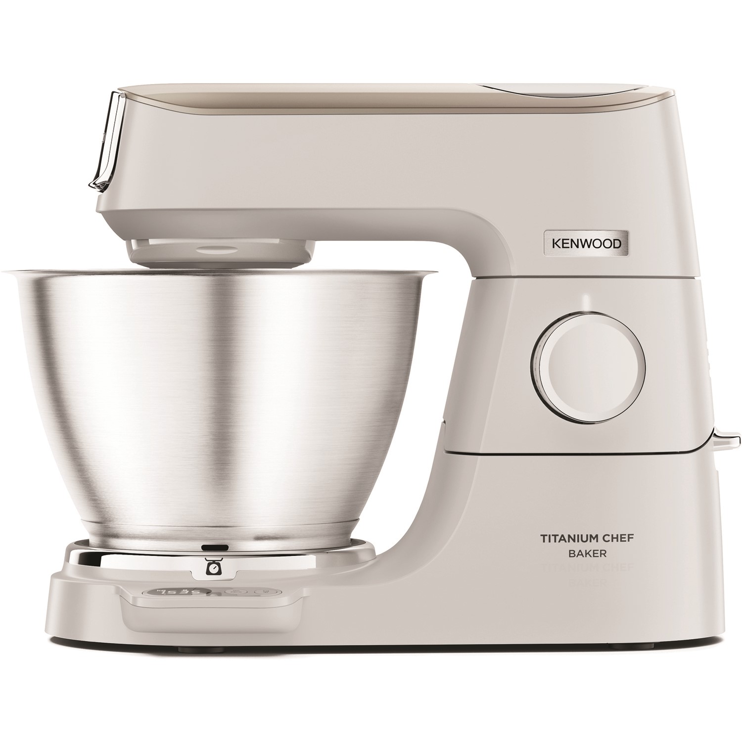 Kenwood Chef Titanium Baker Stand Mixer with 5L Bowl in White
