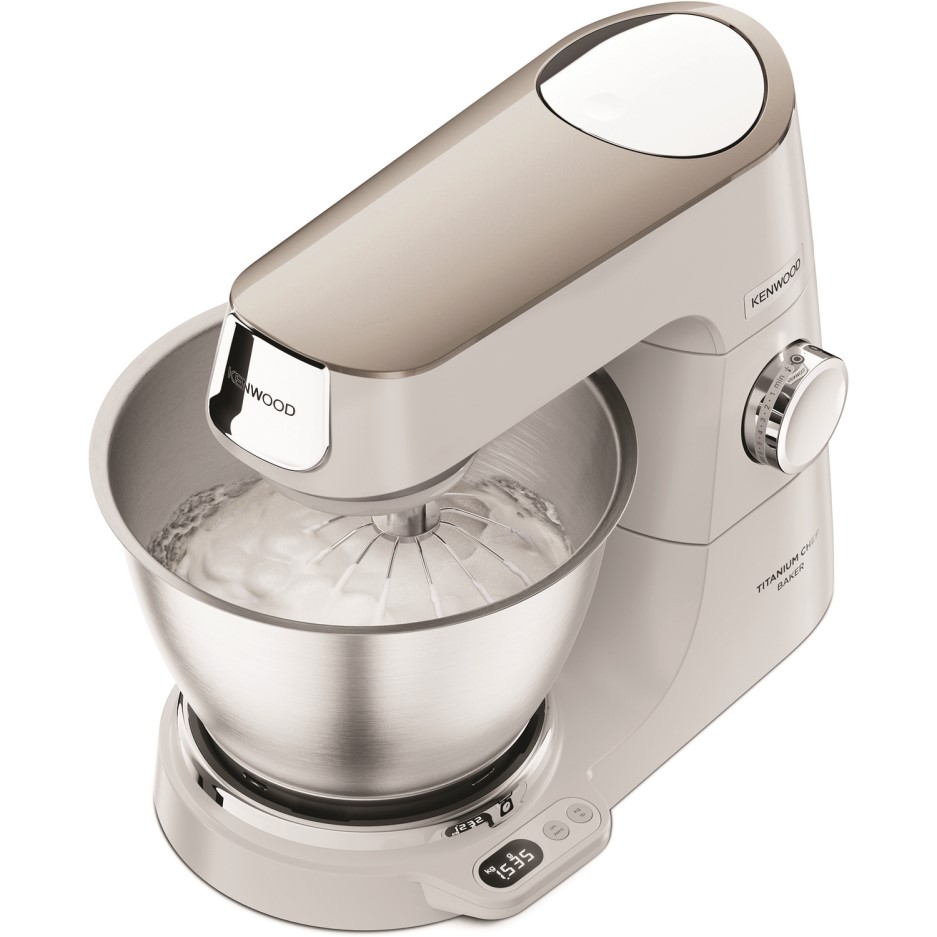 Kenwood KVC65.001WH Titanium Chef Baker Stand Mixer White
