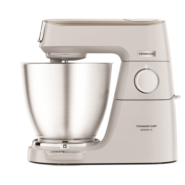 Kenwood KVL65.001WH Chef Titanium Baker XL Stand Mixer with 7L Bowl - White