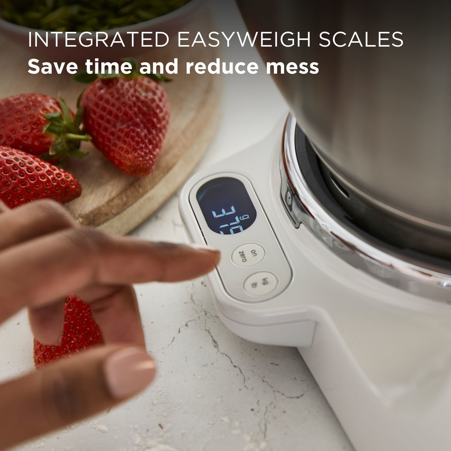 Kenwood KVL65.001WH Chef Titanium Baker XL Stand Mixer with 7L Bowl - White Kenwood KVL65.001WH Chef Titanium Baker XL Stand Mixer with 7L Bowl - White