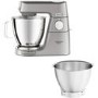 Kenwood KVL85.004SI Chef Titanium Baker XL Stand Mixer with 7L & 5L Bowls - Silver