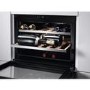 Refurbished AEG KWE884520M Integrated 18 Bottle Wine Cooler Anti-fingerprint Stainless Steel