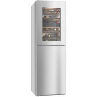 Miele 279 Litre Freestanding Freezer And Dual Zone Wine Cabinet -