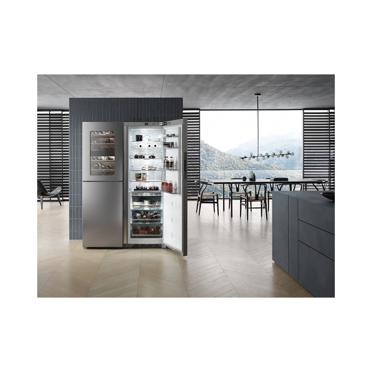 Miele 279 Litre Freestanding Freezer And Dual Zone Wine Cabinet -