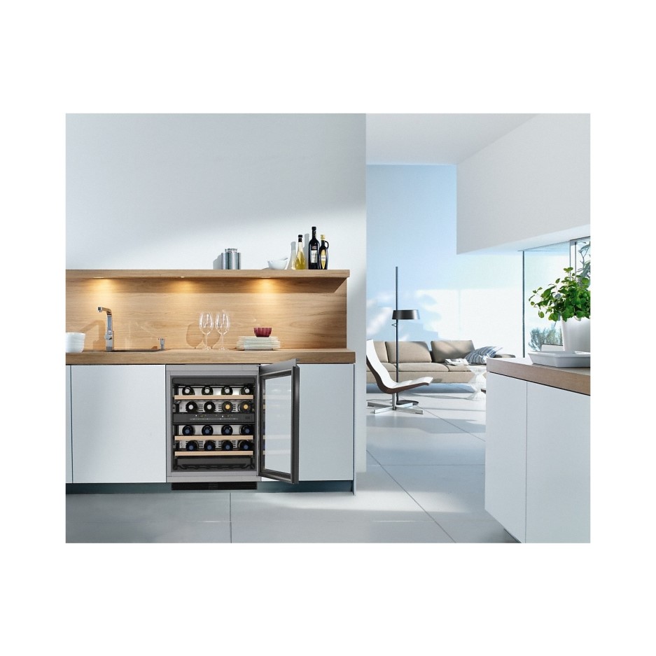 Miele KWT6321UG Under Counter Dual Zone Wine Cooler Appliances Direct