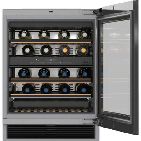 Miele Under Counter Dual Zone Wine Cooler With Push-to-open