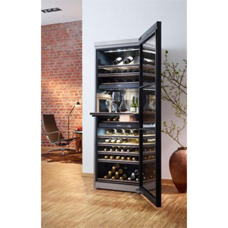 GRADE A2 - Miele KWT6832SGS Triple Zone Sommelier Set Freestanding Wine Cooler