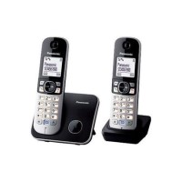 Panasonic KX-TG6812EB Cordless Telephone - Twin