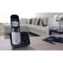 Panasonic KX-TG6822EB Cordless Telephone with Answer Machine - Twin