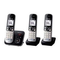 Panasonic KX-TG6823EB Cordless Telephone with Answer Machine - Trio
