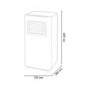 Argo Kary8k 8000 BTU Portable Air Conditioner