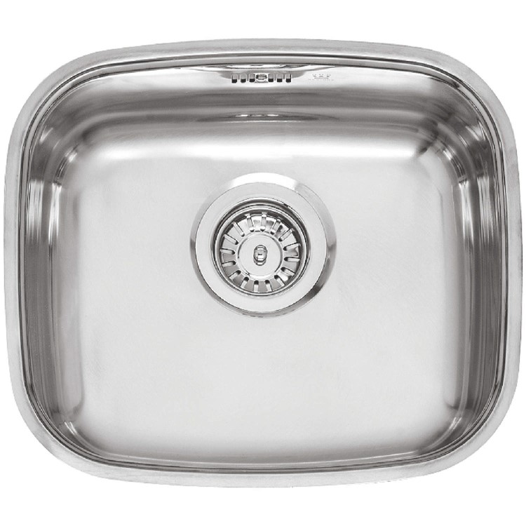 Single Bowl Chrome Stainless Steel Kitchen Sink  - Reginox 