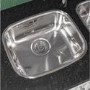 Single Bowl Chrome Stainless Steel Kitchen Sink  - Reginox 