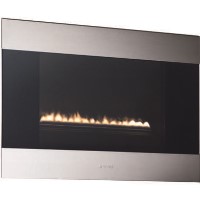 Smeg L23CL Classic Landscape Natural Gas Wall Fire in Stainless Steel