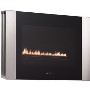 Smeg L23LIN Linea Landscape Natural Gas Wall Fire in Stainless Steel