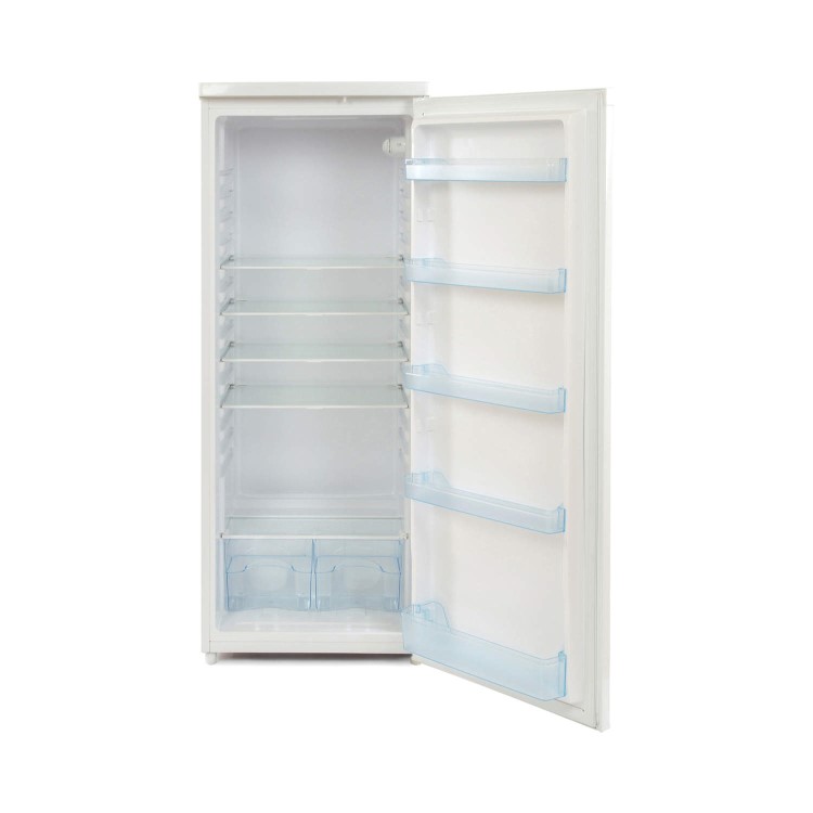 GRADE A1 - White Knight L240H 1.43m Tall Freestanding Fridge - White